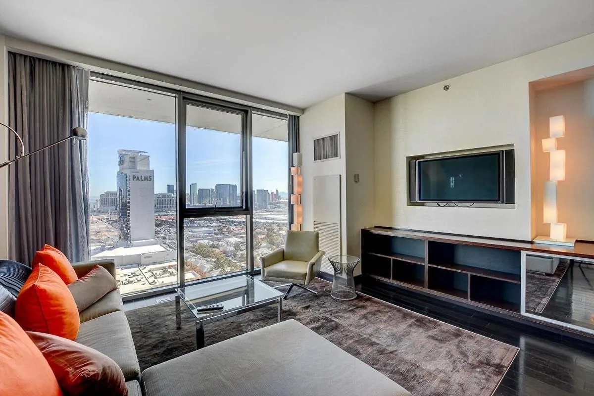 Aparthotel Luxury Studio Strip View No Resort Fee Palms Place Las Vegas