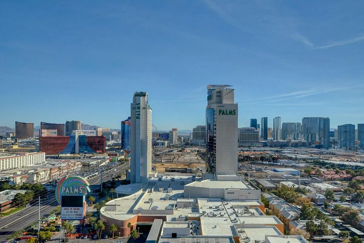 Luxury Studio Strip View No Resort Fee Palms Place location